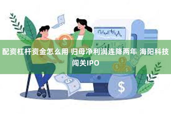 配资杠杆资金怎么用 归母净利润连降两年 海阳科技闯关IPO