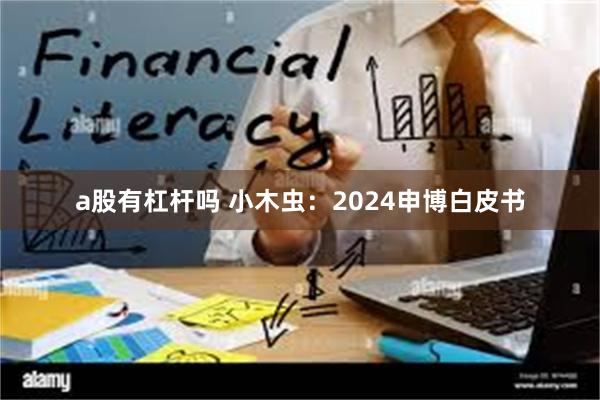 a股有杠杆吗 小木虫：2024申博白皮书