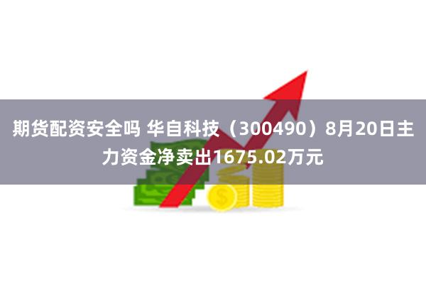 期货配资安全吗 华自科技（300490）8月20日主力资金净卖出1675.02万元