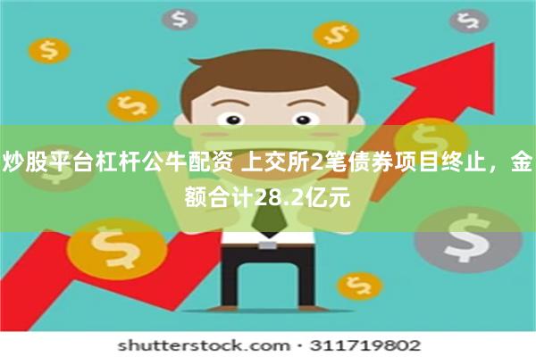 炒股平台杠杆公牛配资 上交所2笔债券项目终止，金额合计28.2亿元