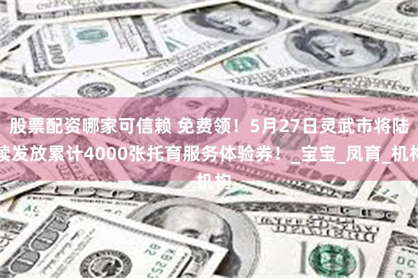 股票配资哪家可信赖 免费领！5月27日灵武市将陆续发放累计4000张托育服务体验券！_宝宝_凤育_机