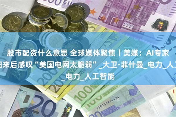 股市配资什么意思 全球媒体聚焦丨美媒：AI专家中国归来后感叹“美国电网太脆弱”_大卫·菲什曼_电力_
